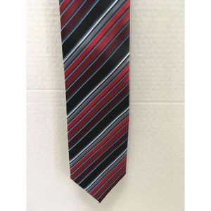 Alexander Julian Colours Multicolor Strip Casul Business Occasion Tall Tie